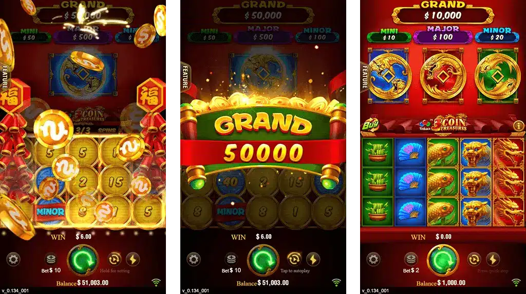 3 Coins 20Game Bonus